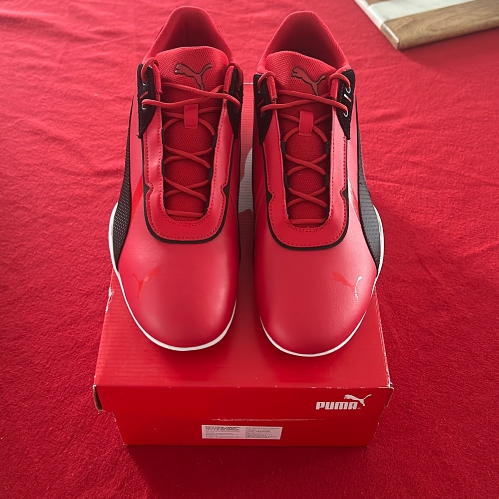 NWT Puma Ferrari Red Sneakers – Men's Size 11.5 – BRAND NEW